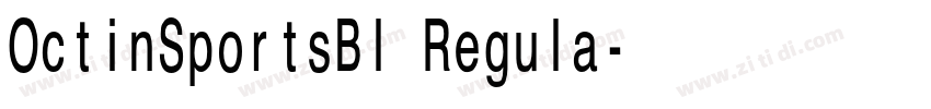 OctinSportsBl Regula字体转换